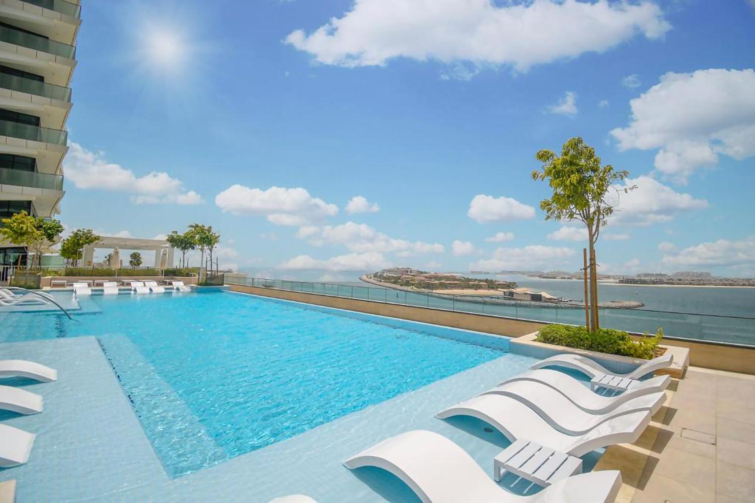 Dream Inn Apartment - Beach Vista Emaar Beachfront Дубай Екстер'єр фото